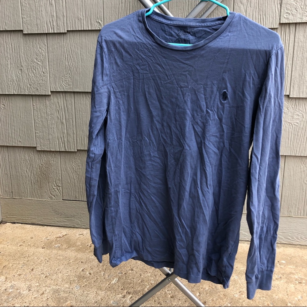 Ralph Lauren Polo Oversized dark blue long sleeve t-shirt